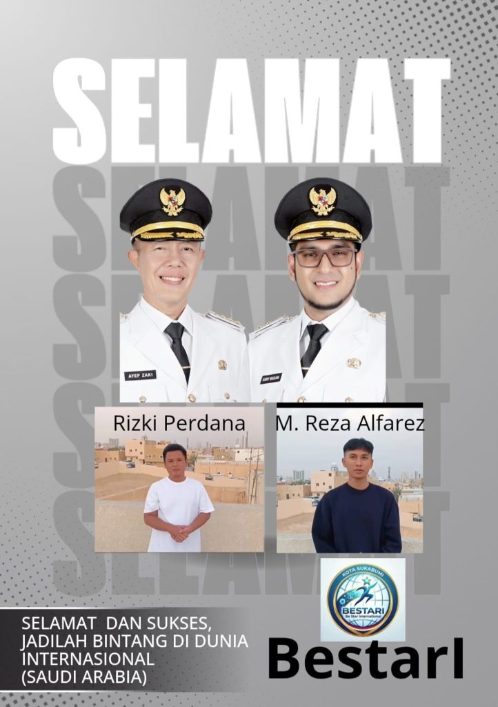 rizki dan reza ke arab saudi
